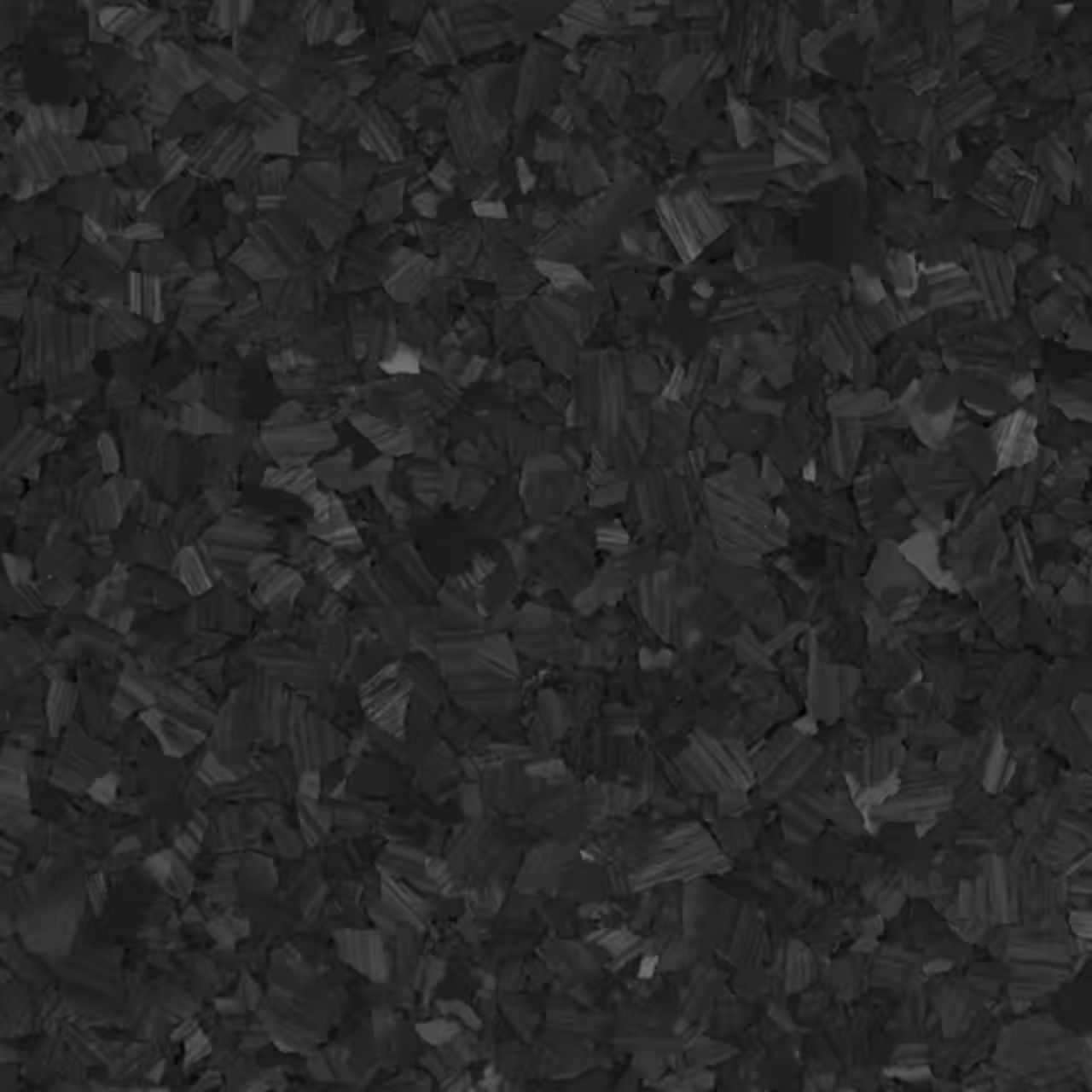 Carbon epoxy flake color