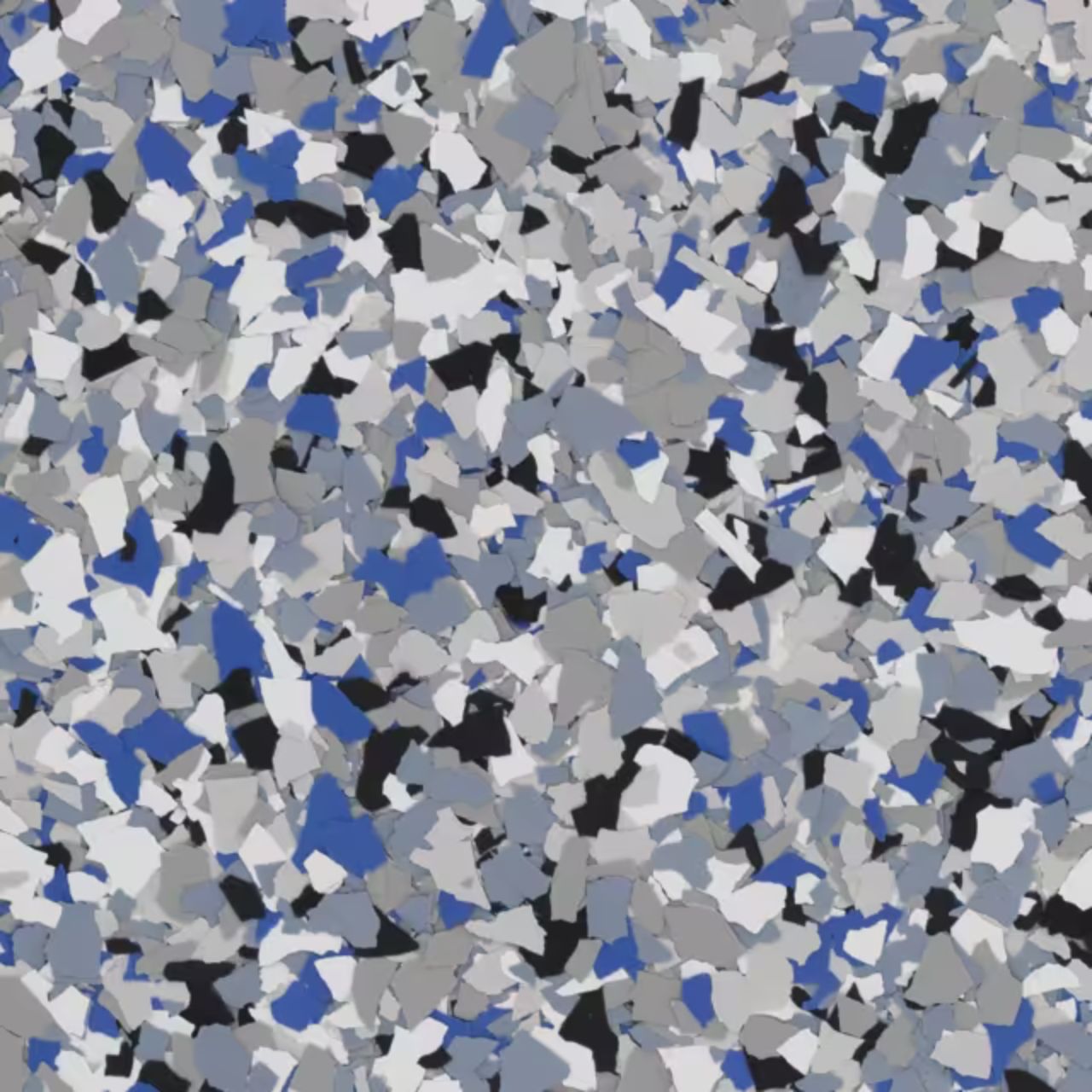 Comet epoxy flake color