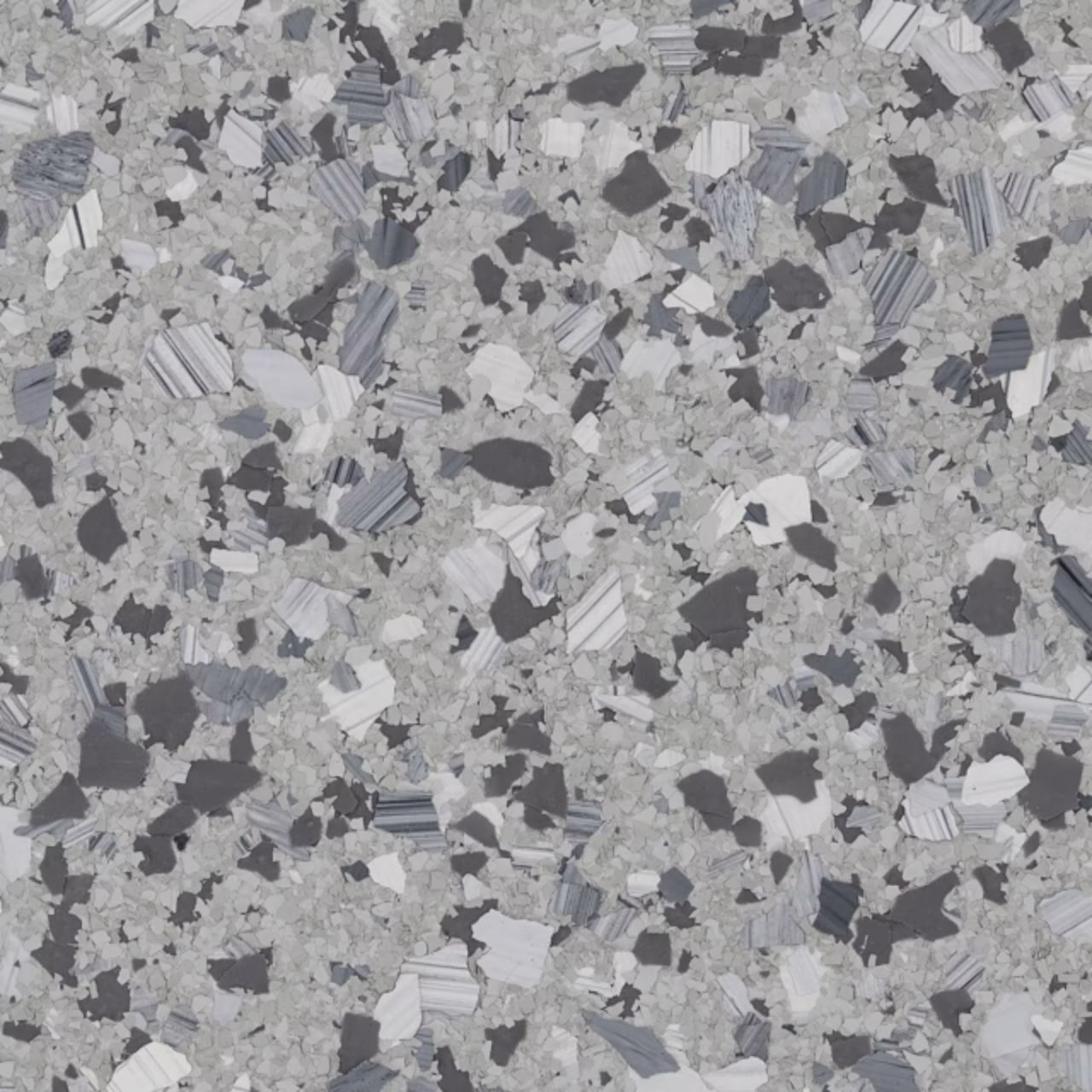Epoxy flake color Husky - Show Me Epoxy Jefferson City Missouri