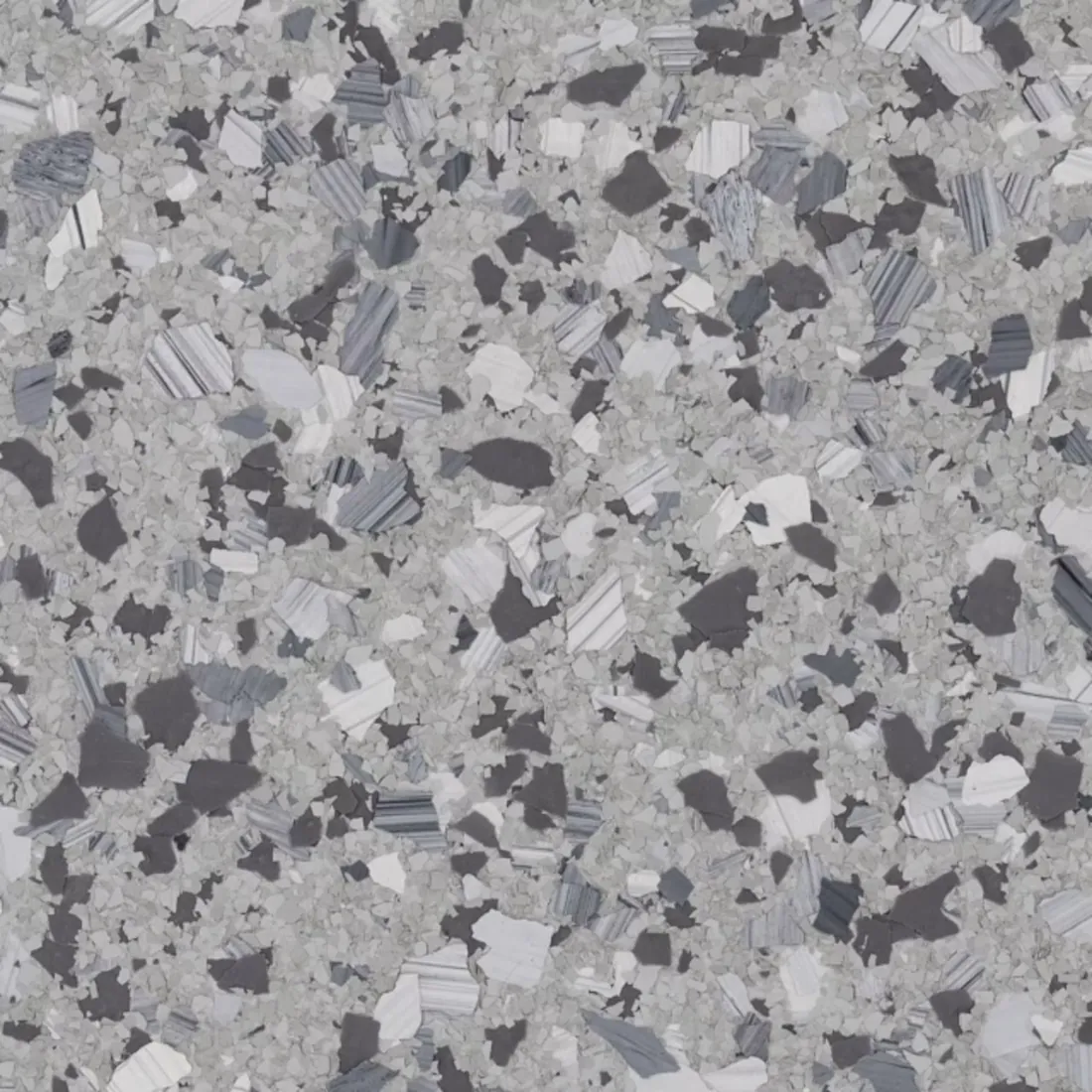 Epoxy flake color Husky - Show Me Epoxy Jefferson City Missouri