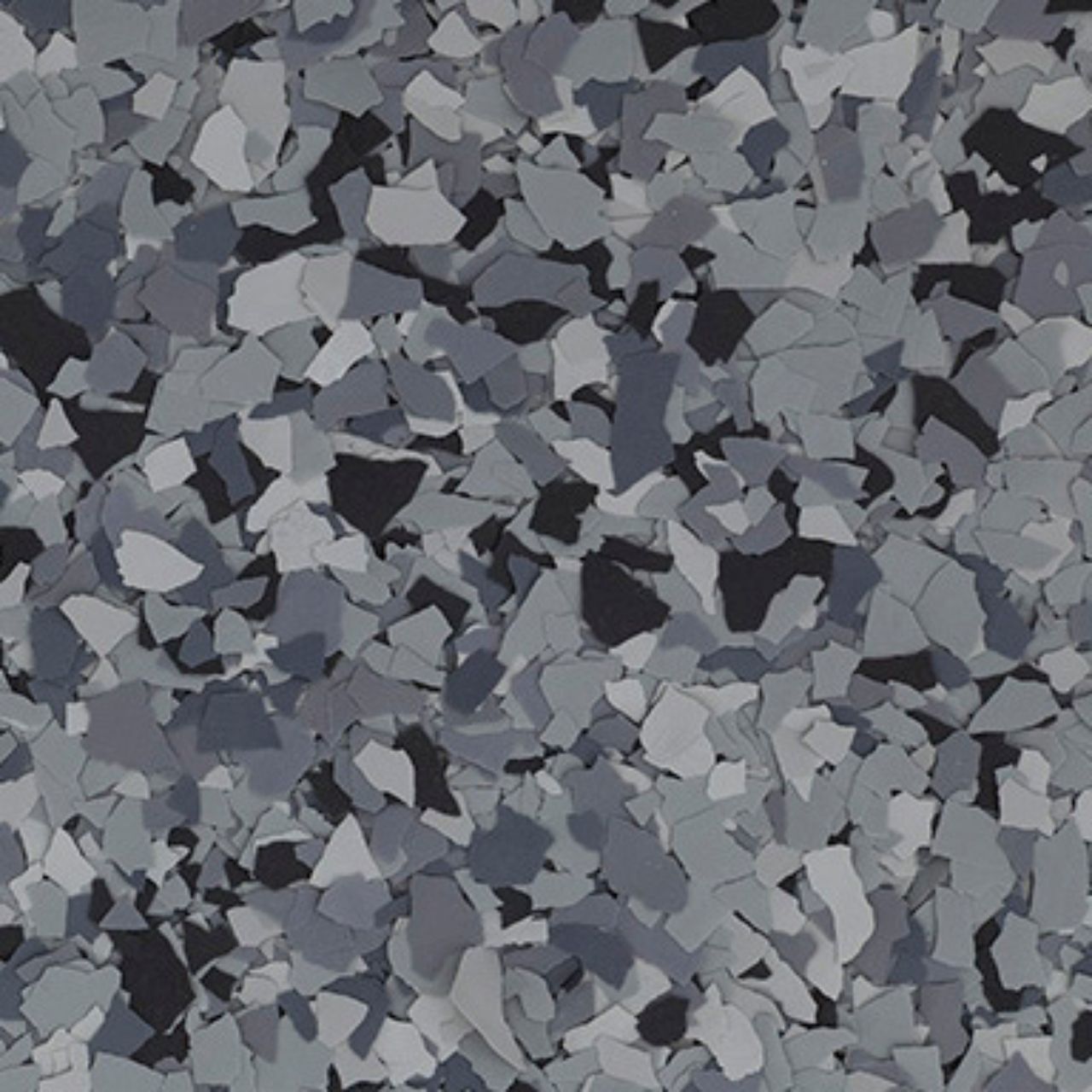 Epoxy flake color Nightfall - Show Me Epoxy Jefferson City Missouri