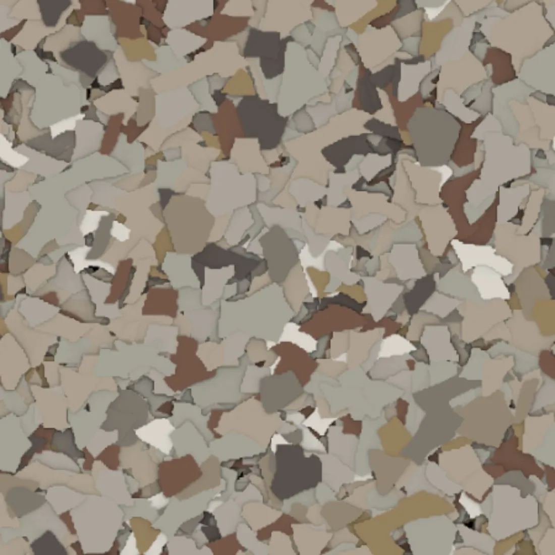 Ozark epoxy flake color