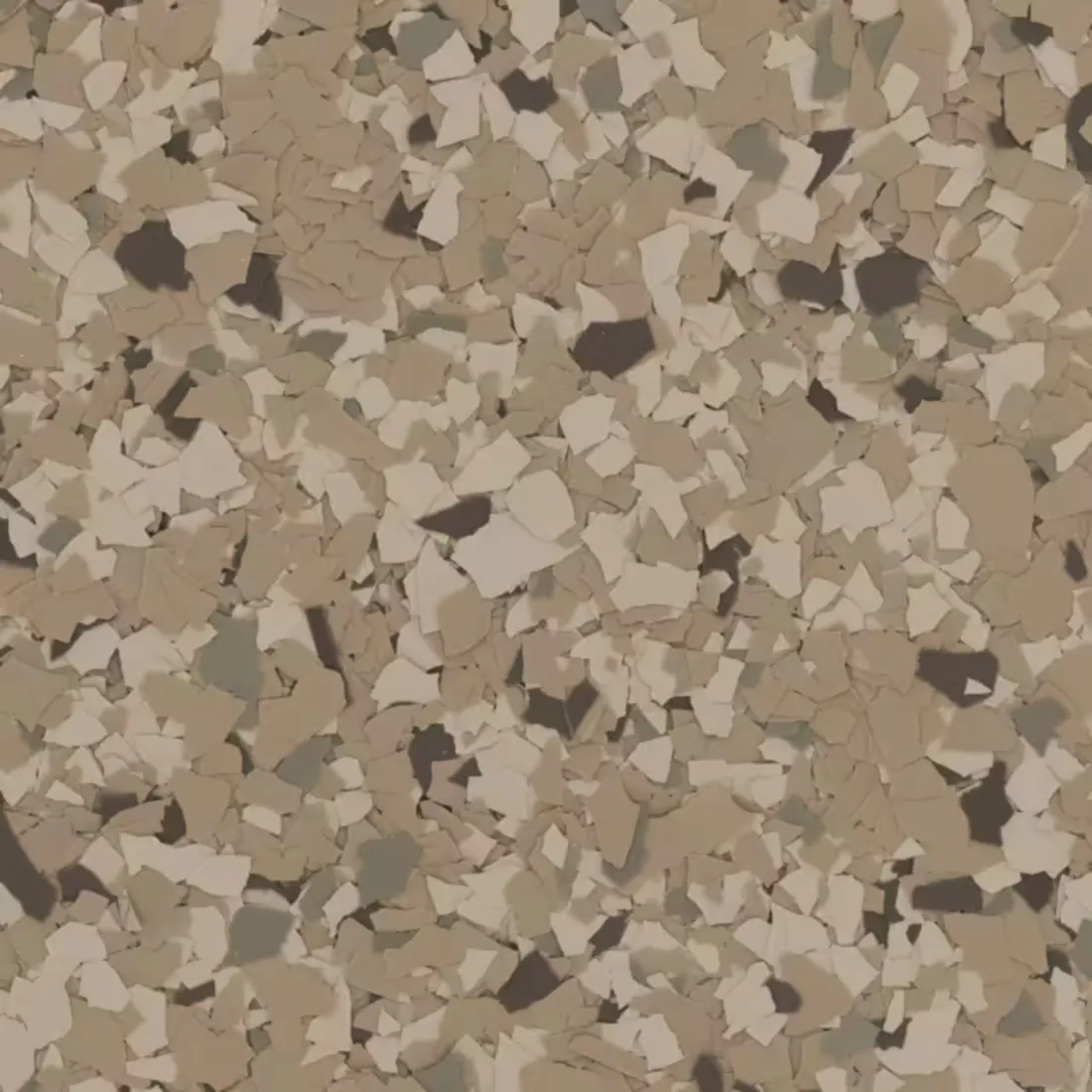 Safari epoxy flake color