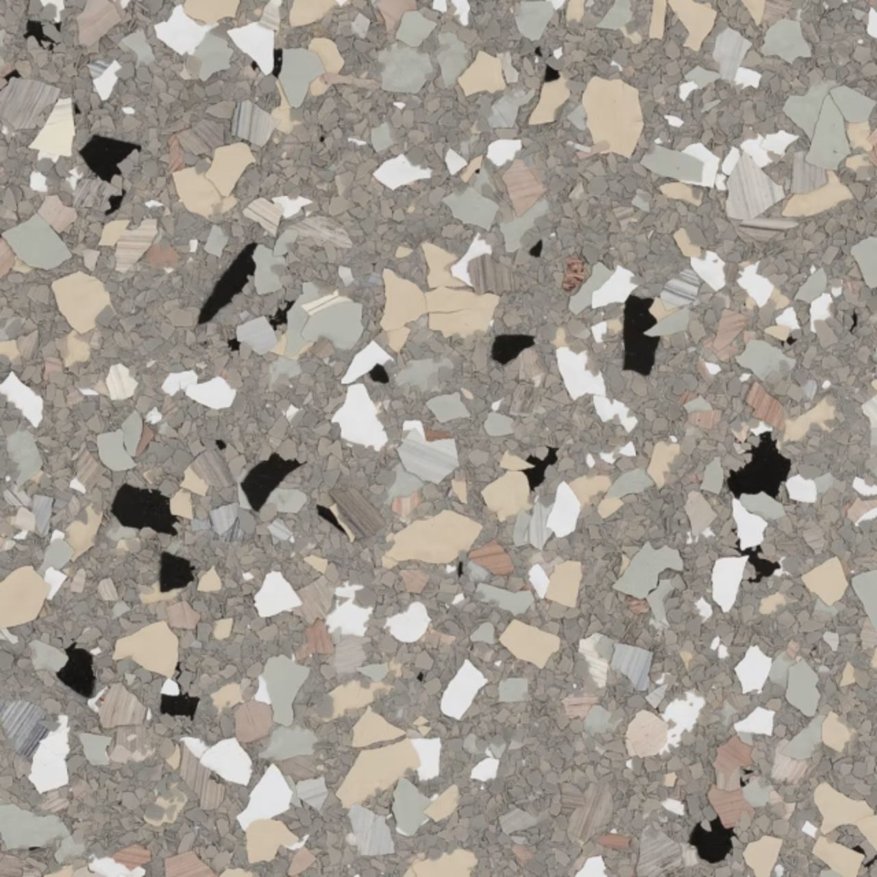 Epoxy flake color Yosemite - Show Me Epoxy Jefferson City Missouri