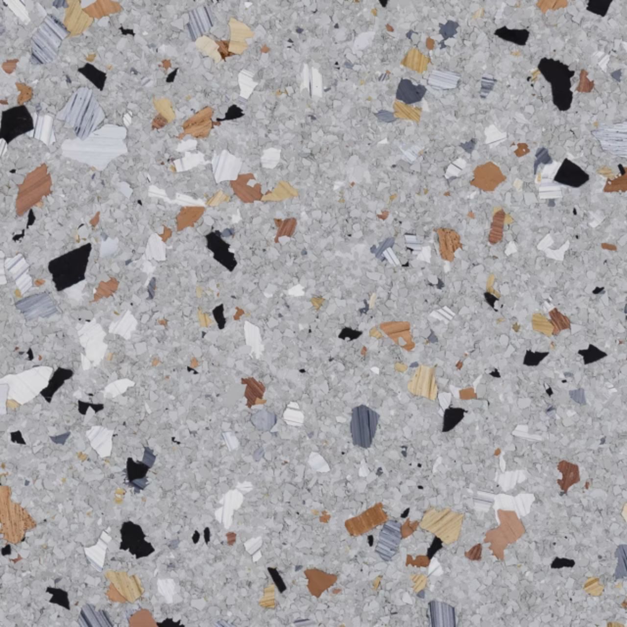 Epoxy flake color Yukon - Show Me Epoxy Jefferson City Missouri