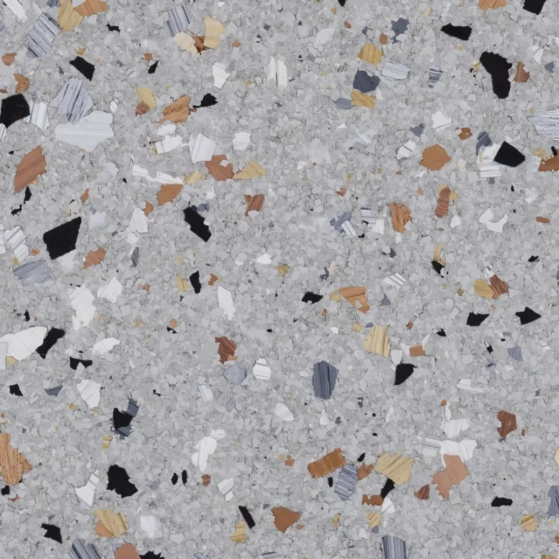 Epoxy flake color Yukon - Show Me Epoxy Jefferson City Missouri