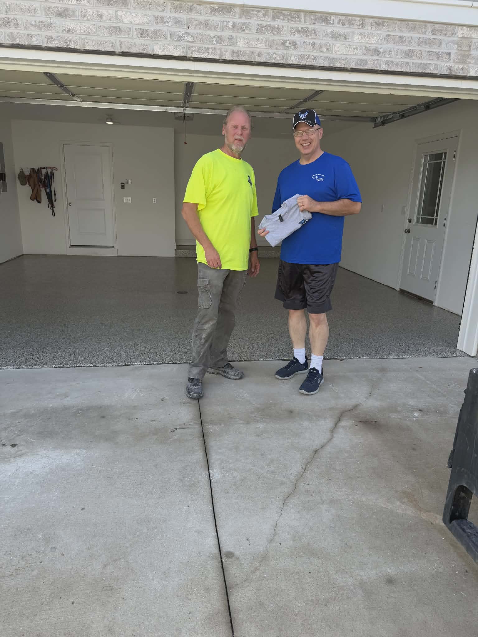 Show Me Epoxy happy customer testimonial Jefferson City Missouri